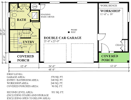 Carriage House Plan With Work