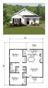Two Bedroom Small House Plan