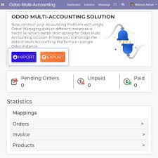 Odoo Multi Accounting Zoho Solution