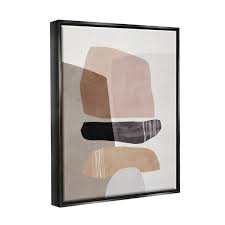 Blue Floater Frame Abstract Wall Art