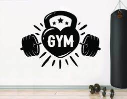 Gym Lover Gym Wall Decal Fitness Quote