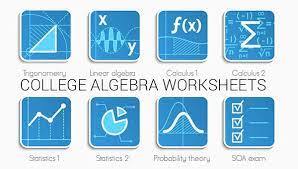 8 College Algebra Worksheet Templates