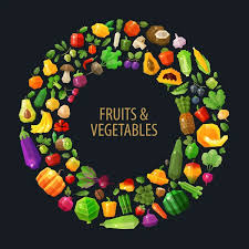 Fresh Food Vector Logo Design Template