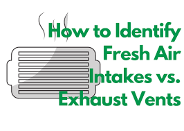 How To Identify Fresh Air Intake Vents