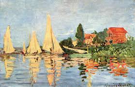 Regatta Bei Argenteuil By Claude Monet