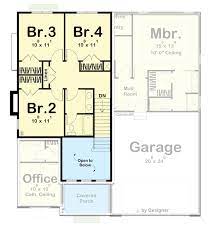 4 Bed 2 Story Traditional House Plan