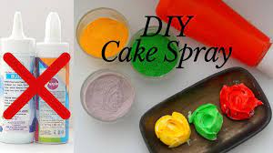 Cake Spray Powder Cake Spray Colour