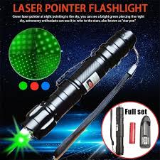 1pcs high power 5 miles green red laser