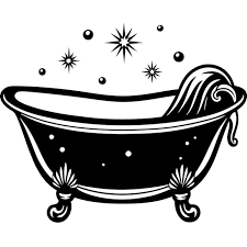 Simple Faucet Shower Plumbing Logo
