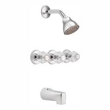 Moen Cau 3 Handle 1 Spray Tub And
