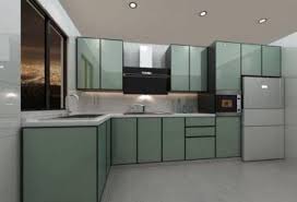 Aluminium Kitchen Cabinets And Doors By