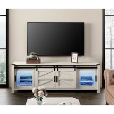 Wampat Farmhouse Tv Stand For 75 Inch