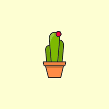 Cactus Icon Icondesign Vectorart