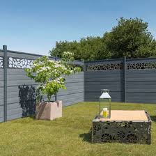 6ft 8ft Outside Trellis Wpc Privacy