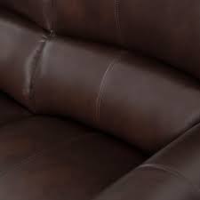 Round Arm 3 Seater Nailhead Trim Sofa