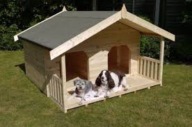 Luxury Double Dog Kennel Summerhouse
