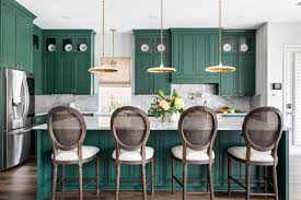 4 New Kitchens With Colorful Cabinets