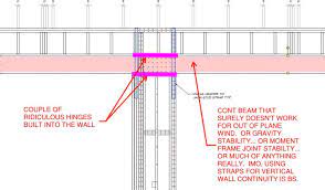 continuous multiple garage door header