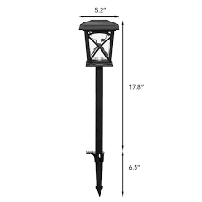 Low Voltage Black Led Path Light