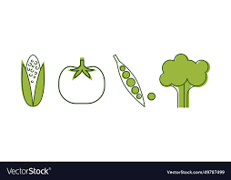 Garden Crop Line Icon Vector Image