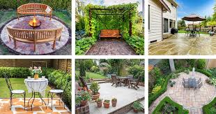 Stone Patio Ideas For Backyard Designs