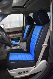 Ford Flex Half Piping Seat Covers Wet