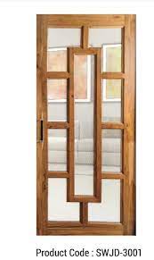 Swjd 3001 Solid Wood Jali Door For