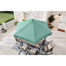 Tilt Patio Umbrella In Aloe Green