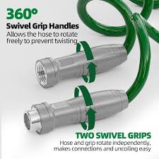 Coil Garden Hose Lightweight 50 Ft 3 8