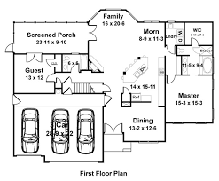 Cape Cod House Plan With 4 Bedrooms And