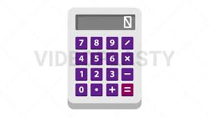 Calculator Flat Icon Royalty Free