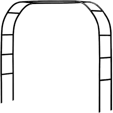 77 Inch Metal Semicircular Garden Arch