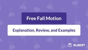 Free Fall Motion Explanation Review