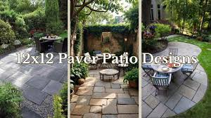 12x12 Paver Patio Designs Ideas