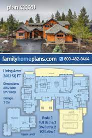 New Mountain Style House Plan With