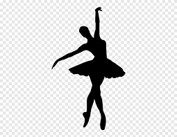 Woman Ballerina Ballet Logo Icon For