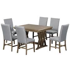 Extendable Dining Table Set Seats