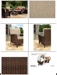 Parkside 4 Piece Wicker Patio Set