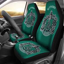 Car Seat Covers Slytherin Royal Icon
