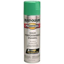 15 Oz High Performance Enamel Gloss Safety Green Spray Paint 6 Pack