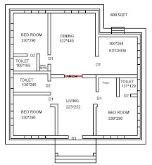 Bedrooms In 800 Sq Ft With Floor Plan