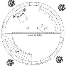 Two Story Roundhouse Plan