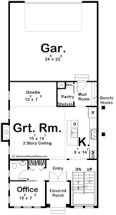 2 Story Modern Cottage Style House Plan