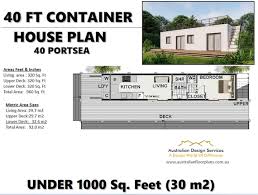 Cargo Container House Plan