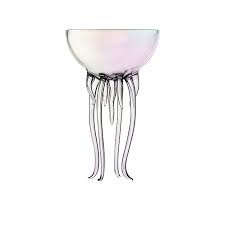 Creative Jellyfish Glass Iridescent