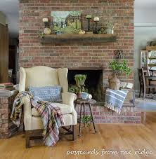 How To Paint A Brick Fireplace And