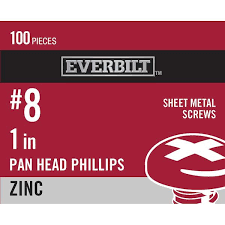 Everbilt 8 X 1 In Phillips Pan Head