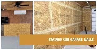 Stained Osb Garage Walls Causes