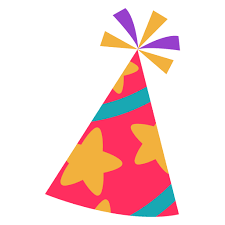 Party Hat Stickers Free Birthday And