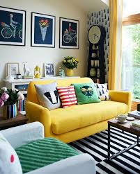 Yellow Living Room Sofa